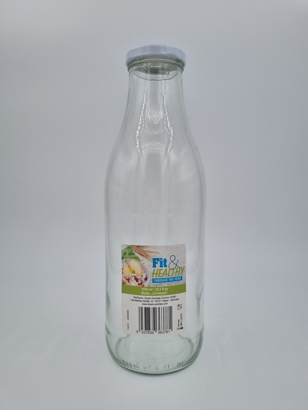 Weck steklenica MLEKO 1000 mL fi: 48 mm (1/1) Steklenice/S6278-1L-za-mleko