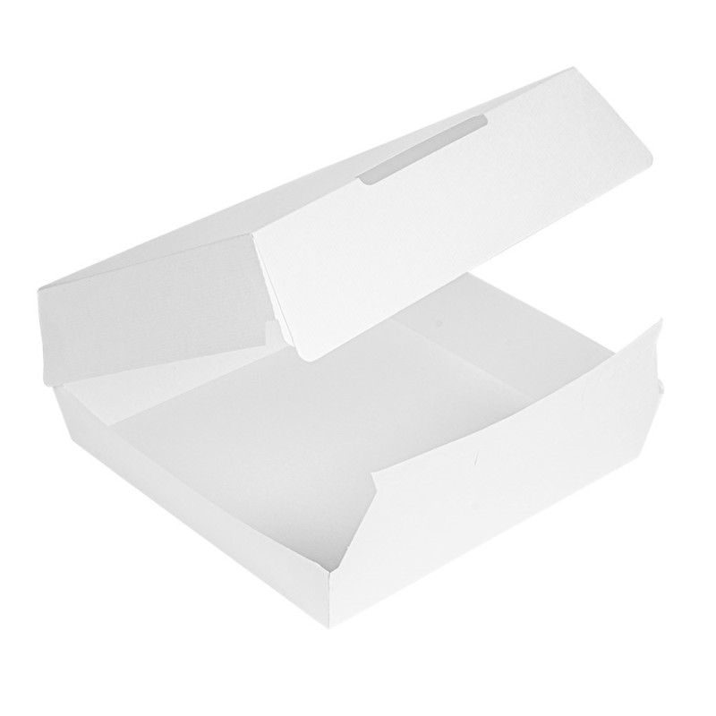 Kartonasta škatla za jedi - The Pack - BELA (23,5 x 24 x 8,7 cm) (50/1) druge-jedi/234.35_IMG-01