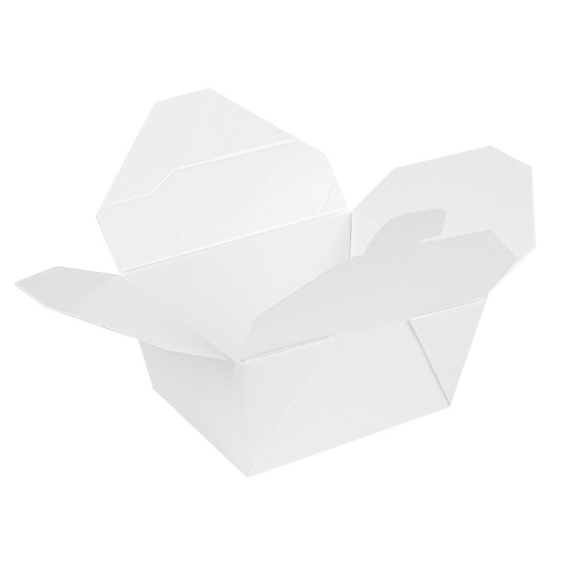 Kartonasta škatla za jedi - ThePack - 780 mL BELA (11,3 x 9 x 6,3 cm) (50/1) druge-jedi/234.53_IMG-02