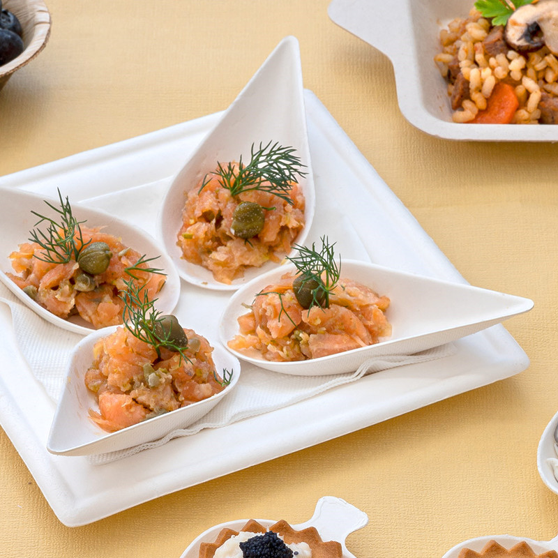 Žlička MINI sladkorni trs - FINGER FOOD -  10,1 x 5 x 2,9 cm (150/1)