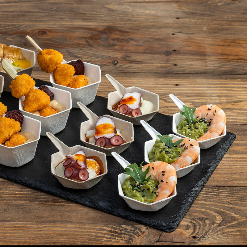 Posodica MINI sladkorni trs - FINGER FOOD - 5,5 x 1,5 cm (100/1)
