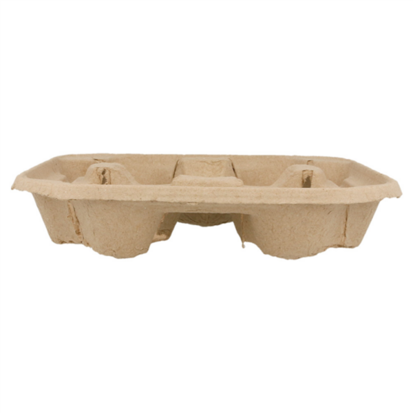 Držalo za kavo, kartonasto (4 lončki) 22 x 22 cm (300 kos) Papirnati-kozarci/192.23-2