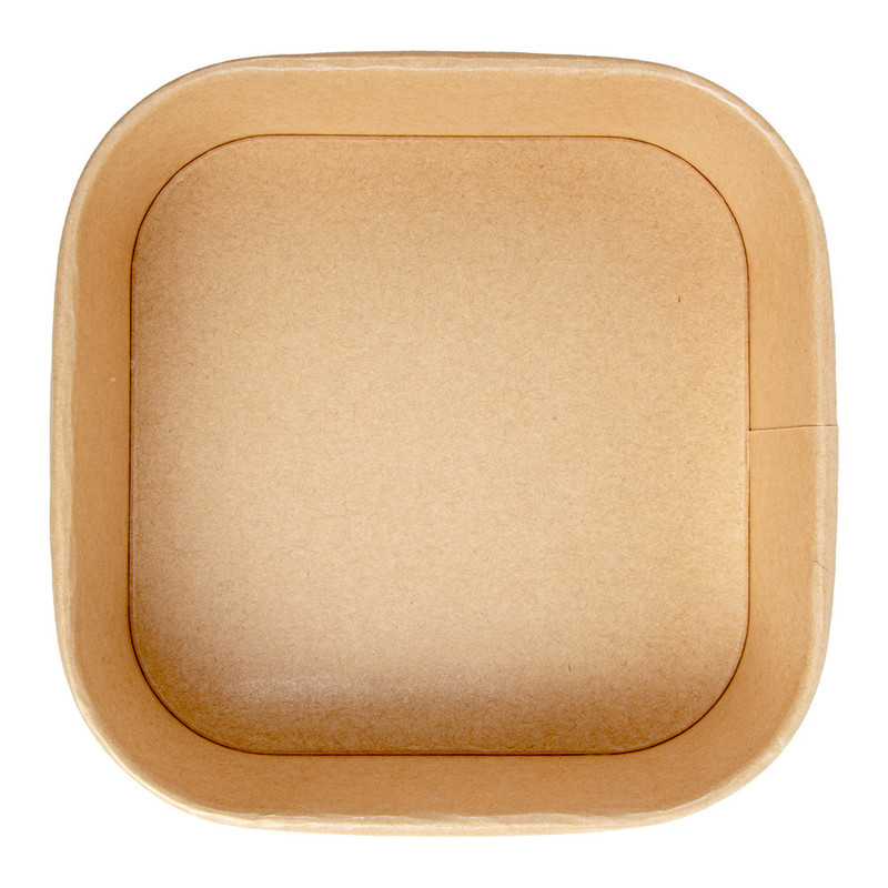 Kvadratna kartonasta posoda KRAFT 1000 mL (50/1) Solate/258.77-IMG-02