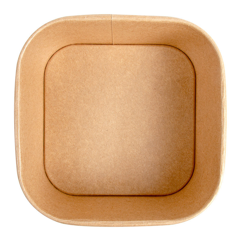 Kvadratna kartonasta posoda KRAFT 1410 mL (50/1) Solate/258.79-IMG-02