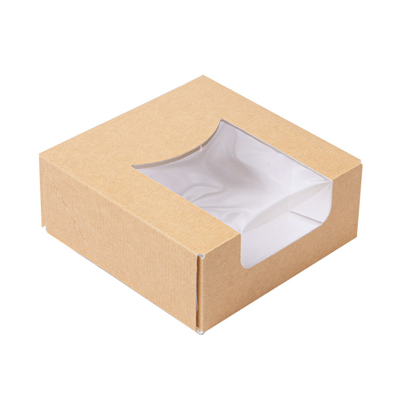 Kartonasta embalaža za SUŠI Z OKNOM - The Pack - 10 x 10 x 4 cm (50/1)