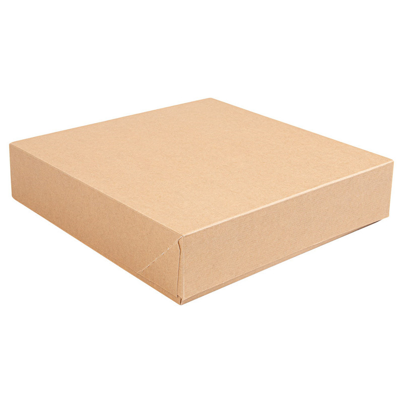 Kartonasta embalaža za SUŠI BREZ OKNA - The Pack - RJAVA, 23 x 23 x 5 cm (50/1)