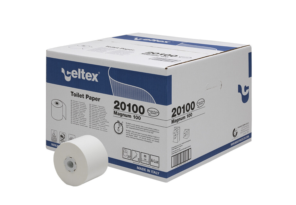 Toaletni papir Magnum 100, 2-slojni, 100 TM (27/1)