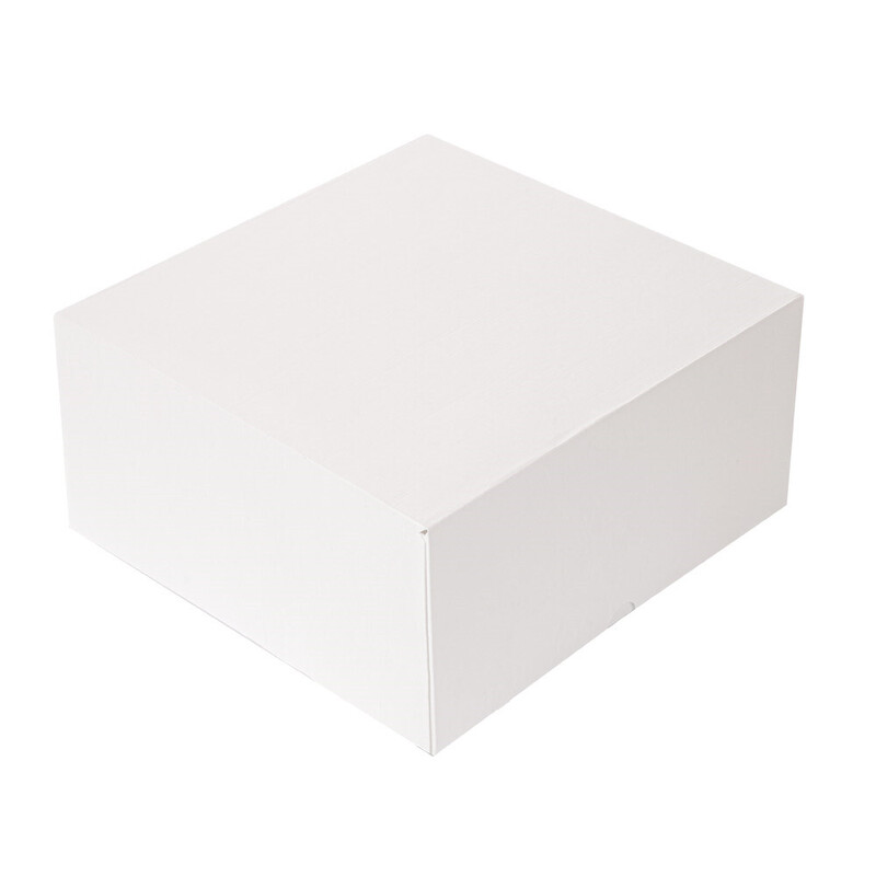 Kartonasta škatla TORTA  - The Pack - BELA 24 x 24 x 12 cm (50/1) Torte/253.33_IMG-MAIN