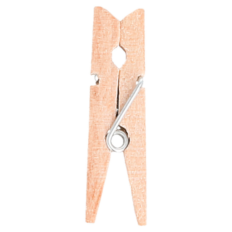 Majhne ščipalke iz naravnega lesa 3,5 cm (100 kosov) Trgovina/141.28.IMG-01