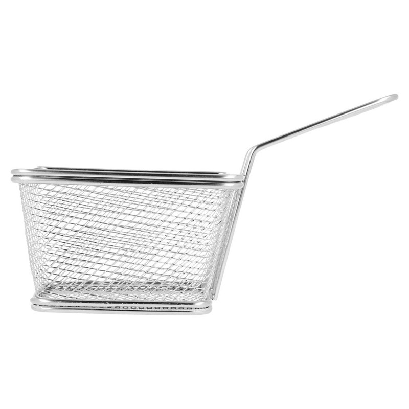 Servirna inox mrežasta košarica Fi: 12,5 x 10 x 7,5 cm (6 kosov) Trgovina/186.57.IMG-01