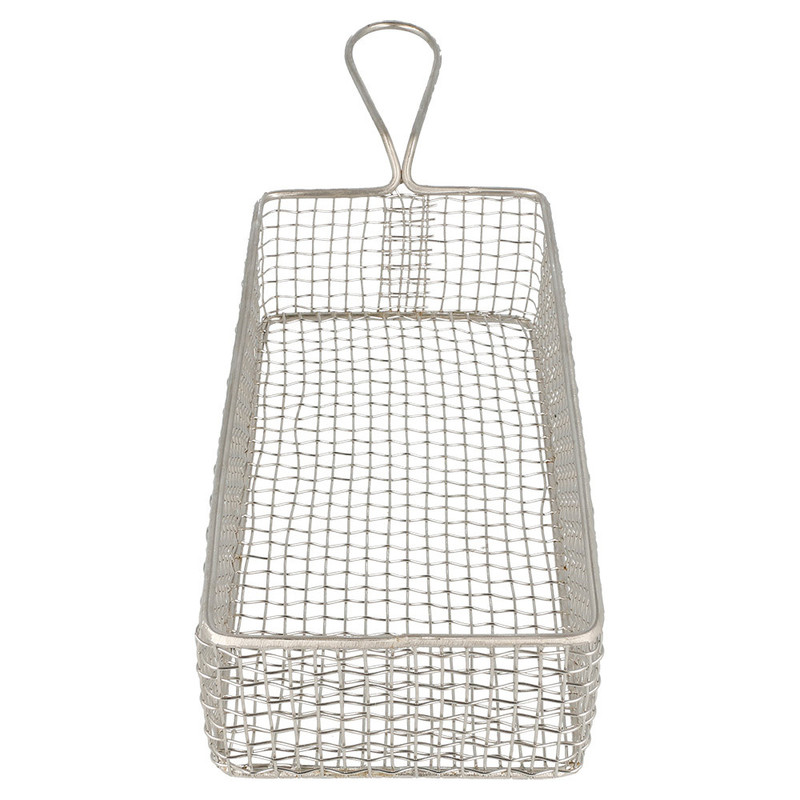 Servirna inox mrežasta košarica Fi: 22 x 10 x 6 cm (6 kosov) Trgovina/186.60.IMG-02