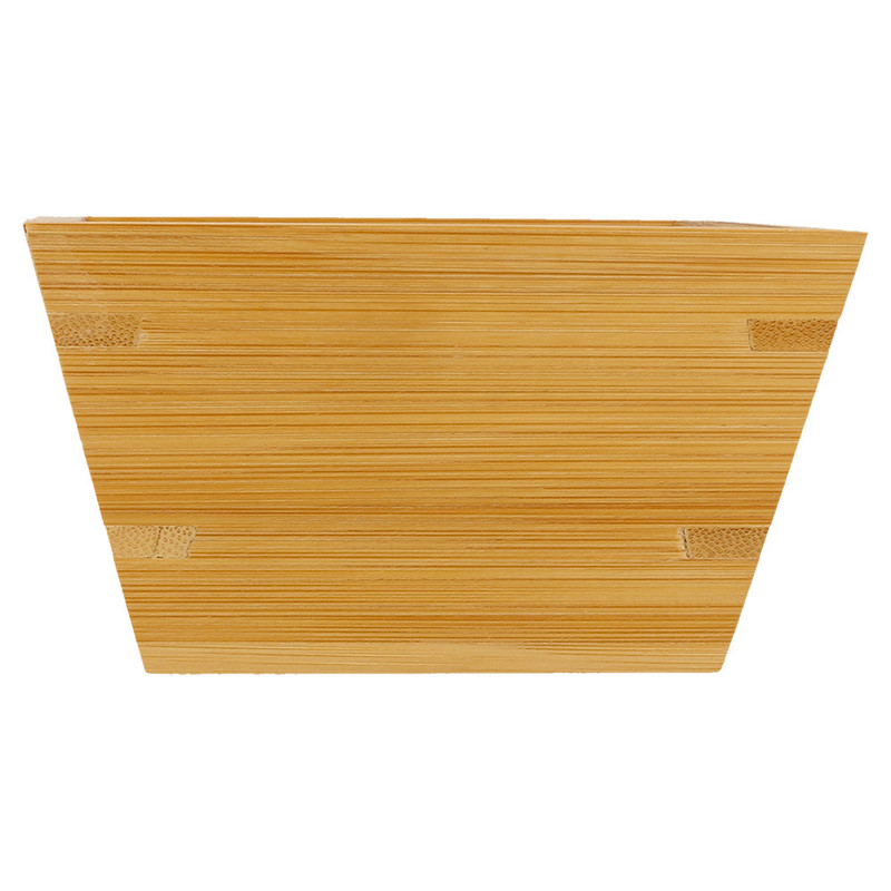 Lesena bambusova skleda KVADRATNA V: 500 mL -  12,7 x 12,7 x 7,3 cm (1 kos) Trgovina/217.20.IMG-01