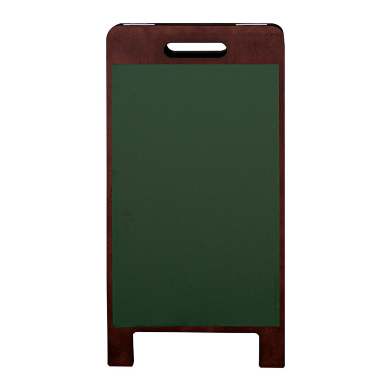 Oglasna magnetna lesena dvostranska tabla ZELENA 38 x 45 x 78 (1 kos) Trgovina/250.50.IMG-01