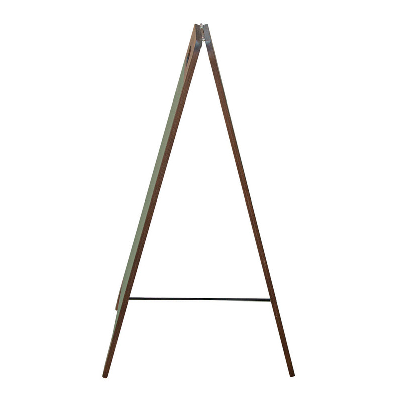 Oglasna magnetna lesena dvostranska tabla ZELENA 38 x 45 x 78 (1 kos) Trgovina/250.50.IMG-02