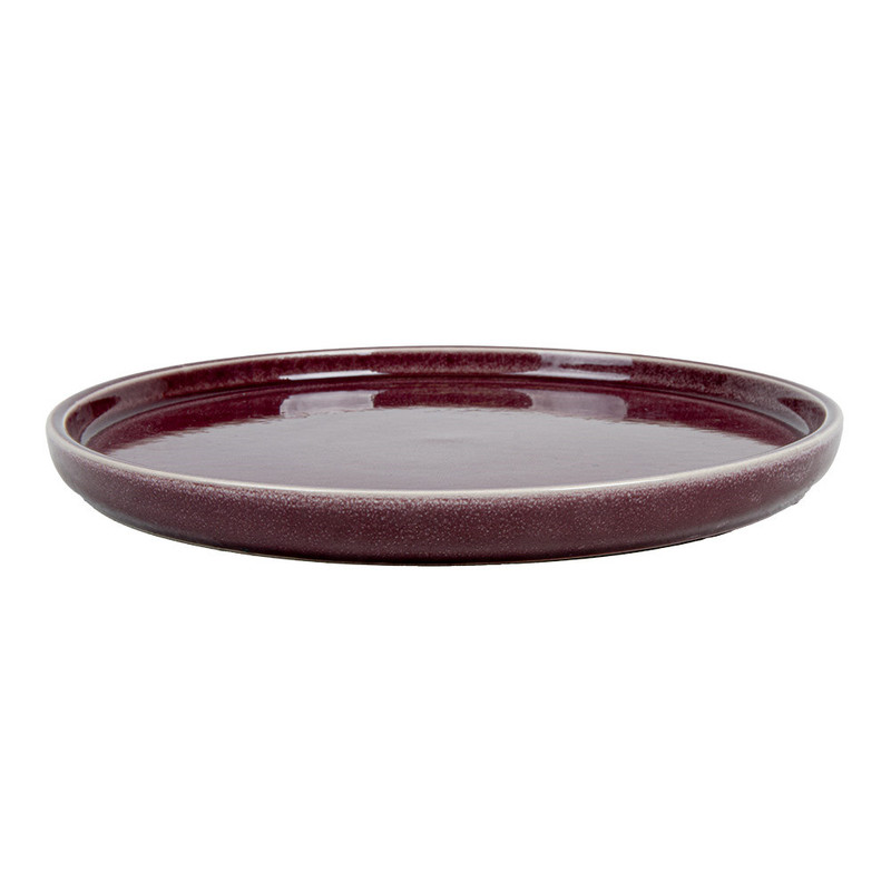 Krožnik "Akala" RDEČ - Fi: 21 x 2 cm ( 6 kosov) Trgovina/277.33.IMG-01