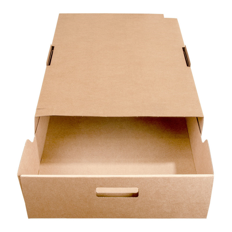 Kartonasta škatla z izvlečnim predalom RJAVA, 45,5 x 34 x 11,5 cm (1/1) Vecje-to-go/216.72_IMG-03