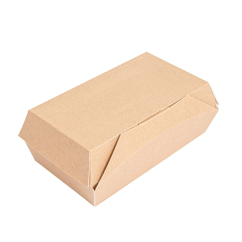 Kartonasta škatla z zaklepom - The Pack - RJAVA (19,5 x 12,5 x 7 cm) (50/1) Vecje-to-go/254.56_IMG-MAIN
