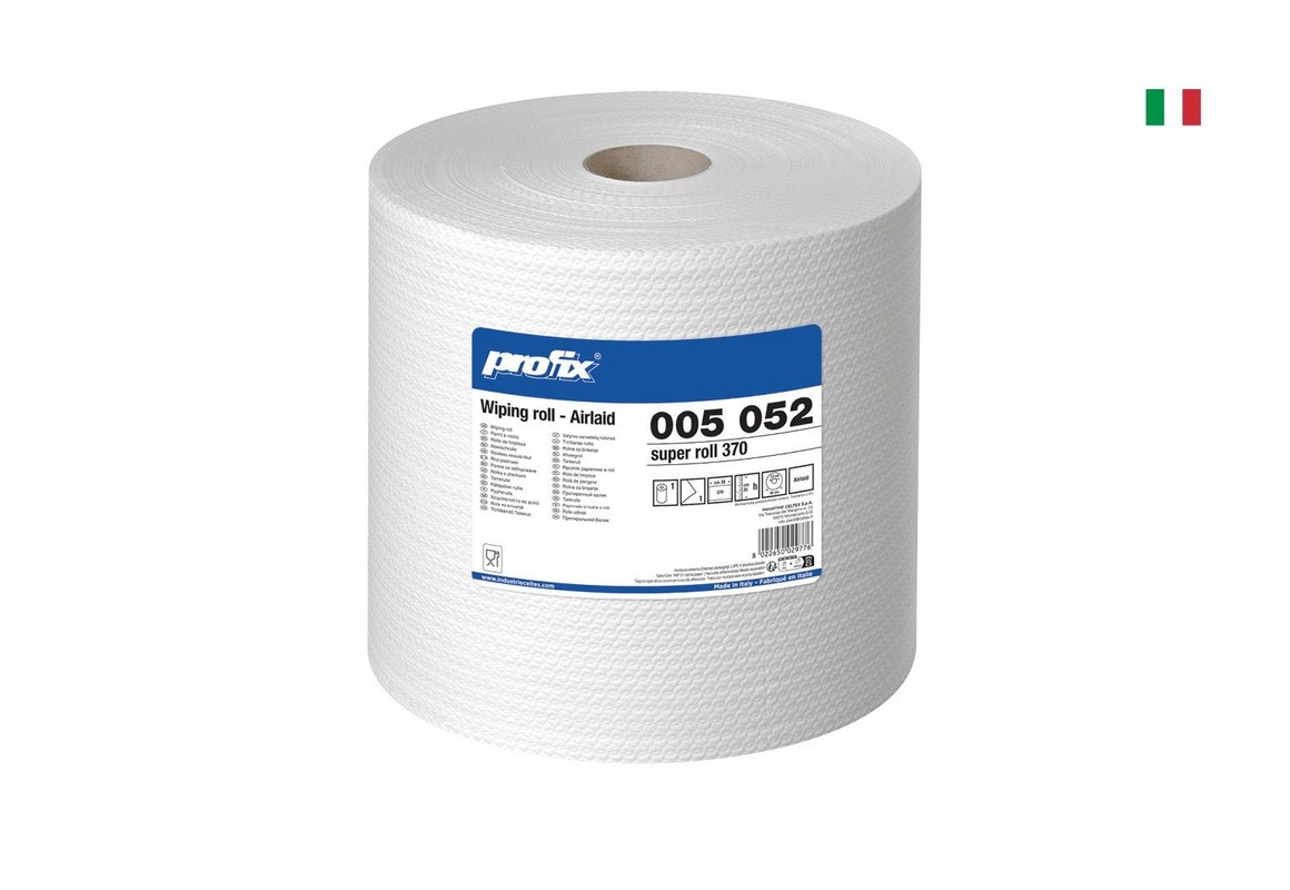Industrijska čistilna rola Bobina Profix SUPER ROLL 370 listna (1/1) brisacke/H005052