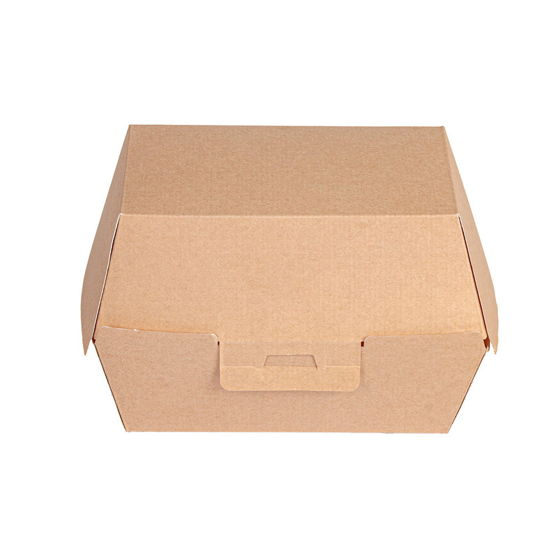 Kartonasta embalaža LUNCH BOX RJAVA 22 x 13,5 x 9 cm (50/1) burgerji/271.18-IMG-01