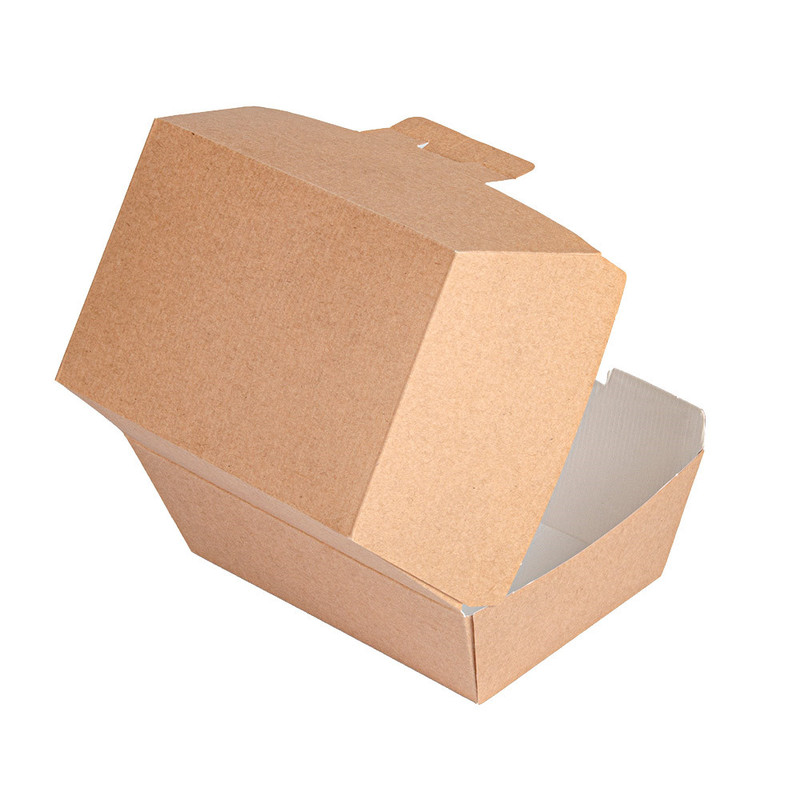 Kartonasta embalaža LUNCH BOX RJAVA 22 x 13,5 x 9 cm (50/1) burgerji/271.18-IMG-04