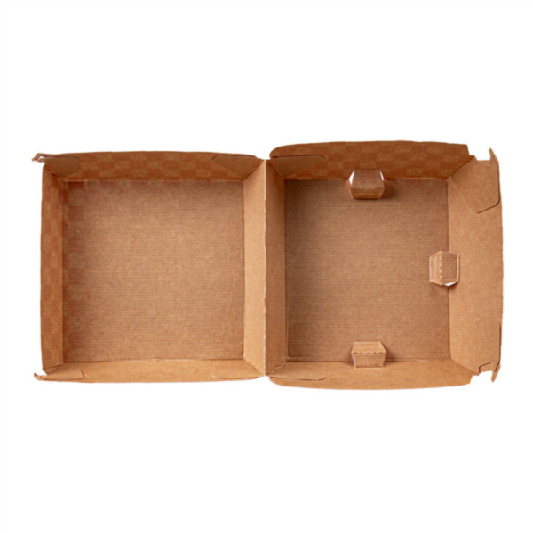 Kartonasta embalaža za BURGER-FITIPALDI RDEČA 14,7 x 14 x 7 cm (50/1) burgerji/274.02.3