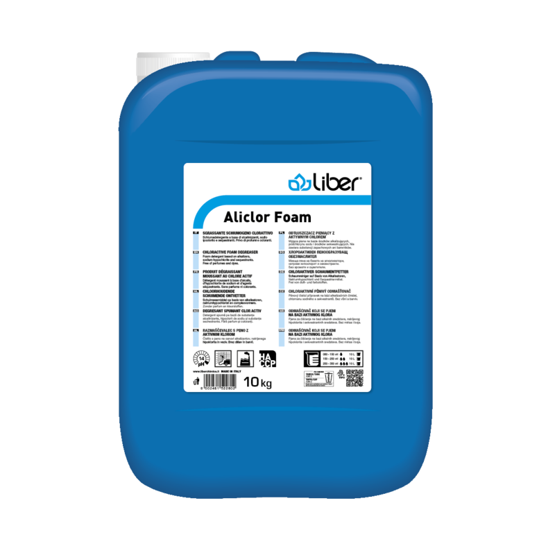 Čistilo ALICLOR pena za razmaščevanje 10 kg cistila/LIBER_MOCKUPS_Aliclor-Foam_10kg-1
