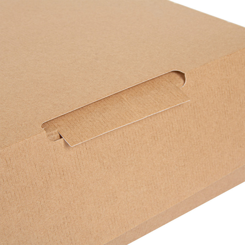 Kartonasta škatla za jedi - The Pack - RJAVA (23,5 x 24 x 8,7 cm) (50/1) druge-jedi/234.34_IMG-04