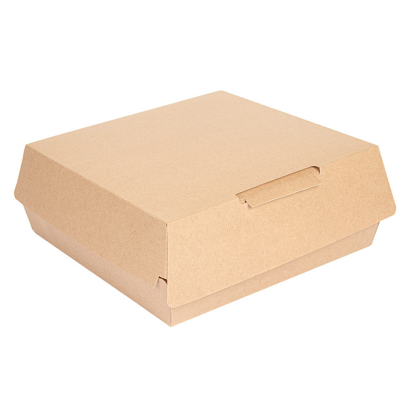 Kartonasta škatla za jedi - The Pack - RJAVA (23,5 x 24 x 8,7 cm) (50/1) druge-jedi/234.34_IMG-MAIN