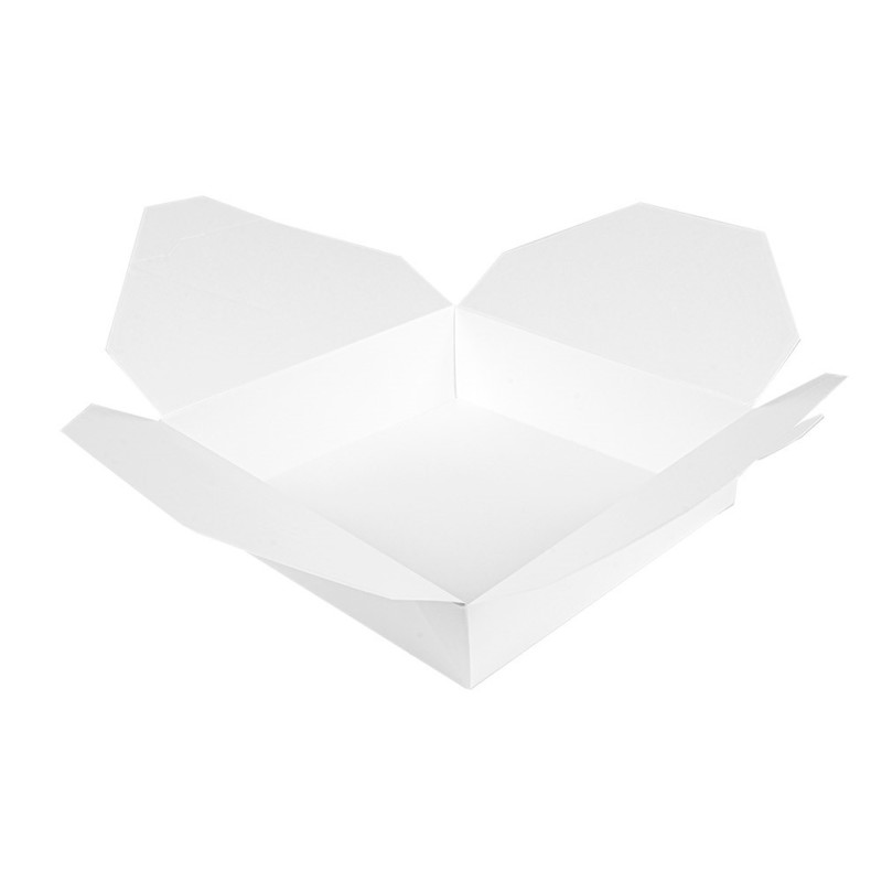 Kartonasta škatla za jedi - ThePack - 2910 mL BELA (21,7 x 21,7 x 6,4 cm) (50/1) druge-jedi/234.68_IMG-02