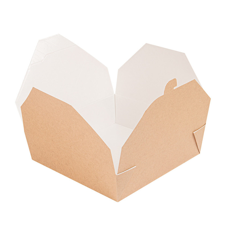 Kartonasta škatla za jedi - ThePack - 2910 mL RJAVA (21,7 x 21,7 x 6,4 cm)(50/1) druge-jedi/234.69_IMG-02