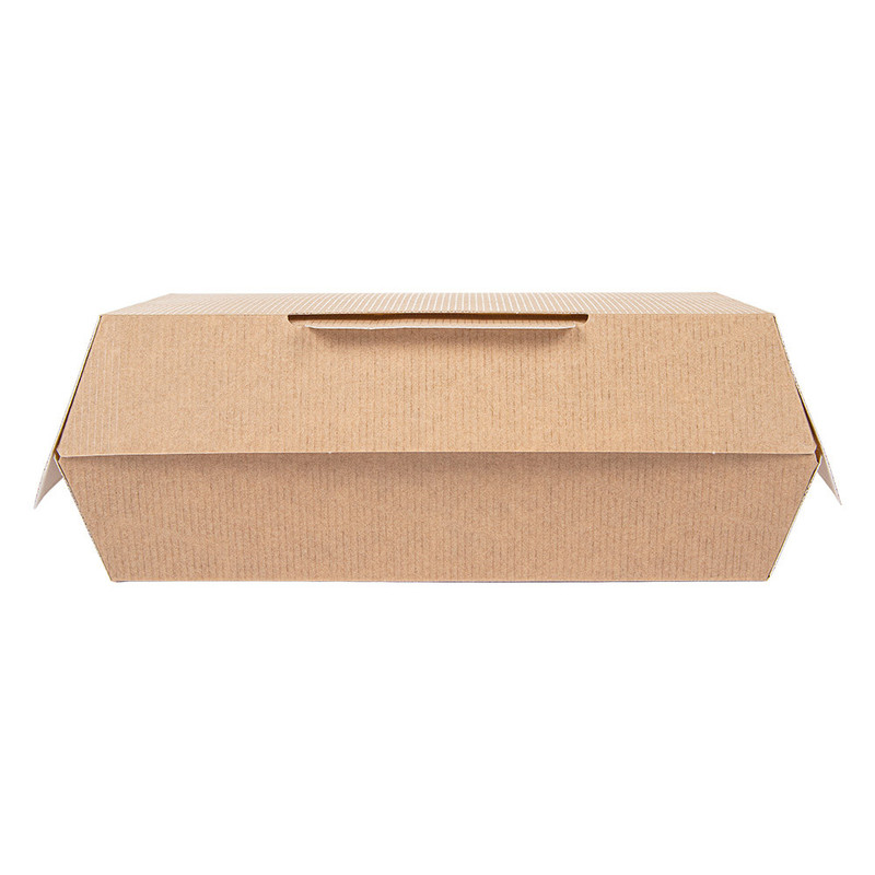 Kartonasta škatla za jedi - The Pack - RJAVA (19,5 x 11,5 x 6,5 cm) (50/1) druge-jedi/235.03_IMG-01
