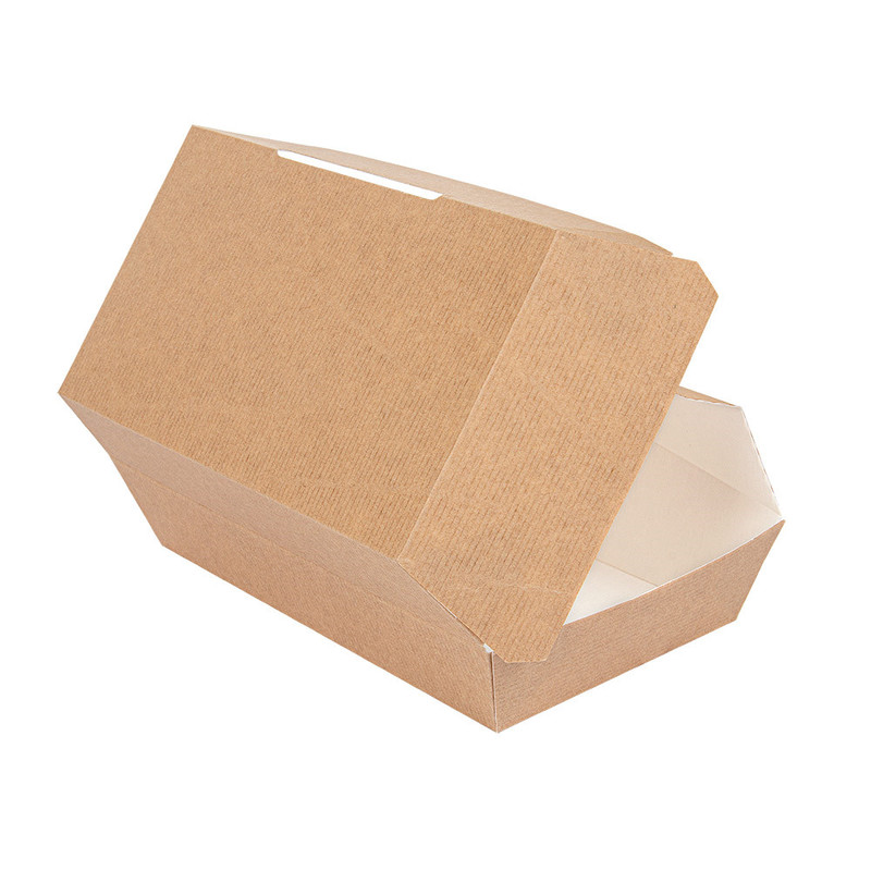Kartonasta škatla za jedi - The Pack - RJAVA (19,5 x 11,5 x 6,5 cm) (50/1) druge-jedi/235.03_IMG-03