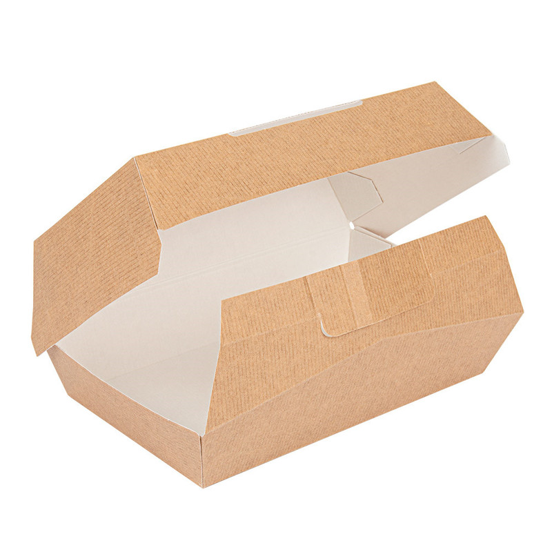Kartonasta škatla za jedi - The Pack - RJAVA (19,5 x 11,5 x 6,5 cm) (50/1) druge-jedi/235.03_IMG-04