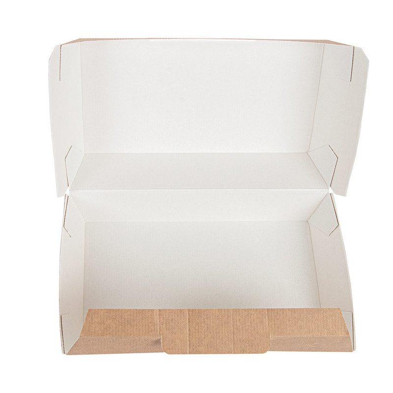 Kartonasta škatla za jedi - The Pack - RJAVA (19,5 x 11,5 x 6,5 cm) (50/1) druge-jedi/235.03_IMG-05