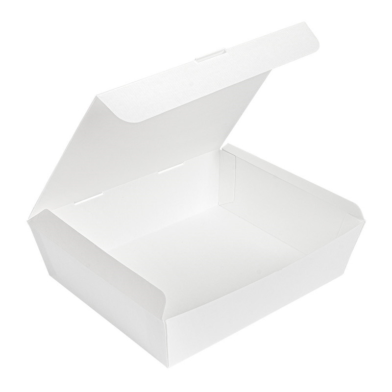 Kartonasta škatla za jedi - The Pack - BELA (21 x 18 x 5,5 cm) (60/1) druge-jedi/235.19_IMG-02
