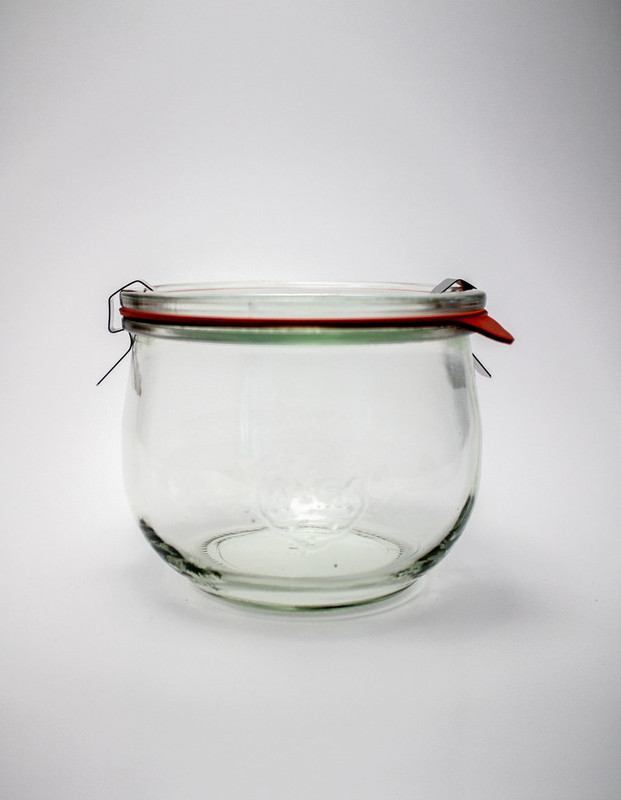Weck steklen kozarec oblika TULIPAN 500 mL (1/1) einkochwelt-kozarci/744.1
