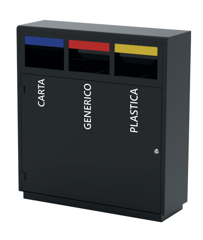 Koš za ločevanje odpadkov 3 x 40L - VERONA kosi-za-smeti/789300_3quarti_dx_adesivi