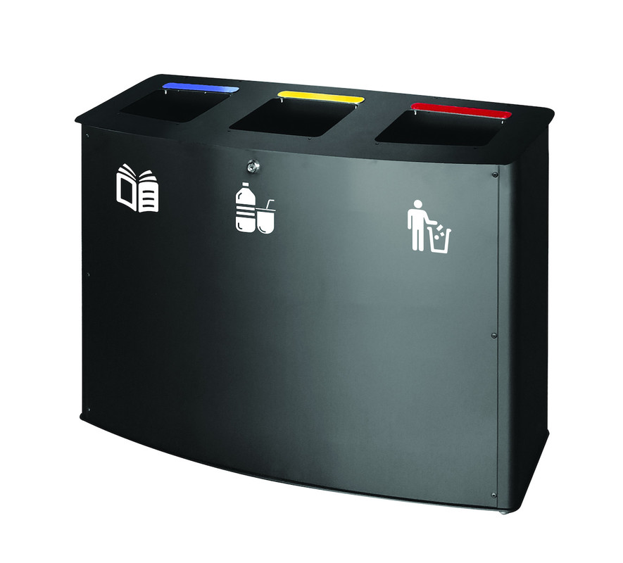 Koš za ločevanje odpadkov 3 x 40L - ROME kosi-za-smeti/789340-icone
