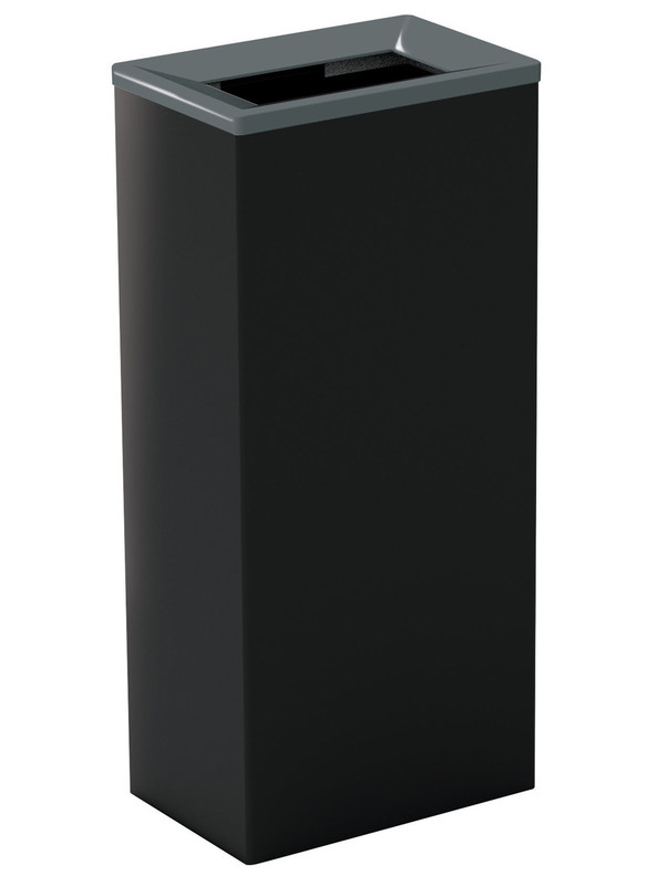 Koš za ločevanje odpadkov ČRN BOB, 42 L  kosi-za-smeti/790402-790432_a