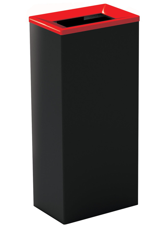 Koš za ločevanje odpadkov ČRN BOB, 42 L  kosi-za-smeti/790402-790437_a