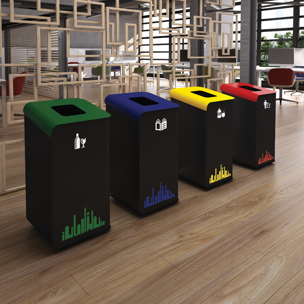 Koš za ločevanje odpadkov RUBIK EVO, 80 L, RUMEN kosi-za-smeti/Rend-RUBIK-EVO-schede-web_2