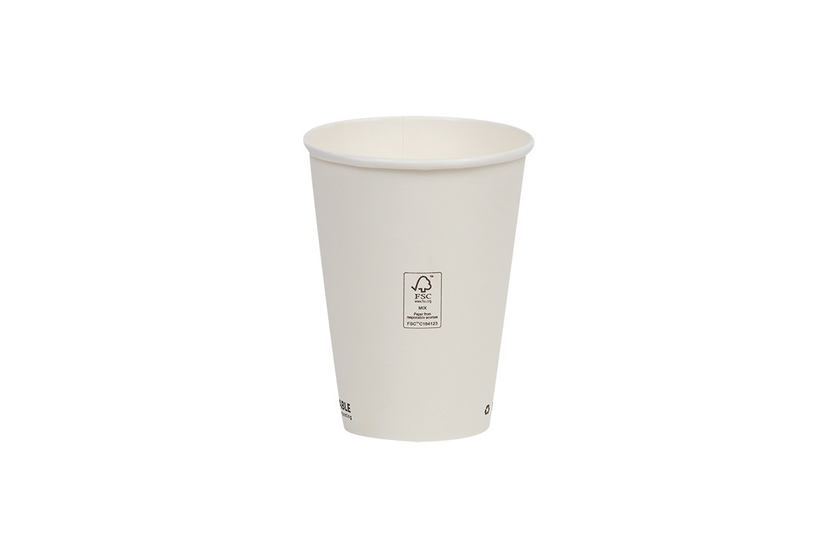 Kozarec Take Away papirnat 8OZ BEL 240 mL INT. (50/1)