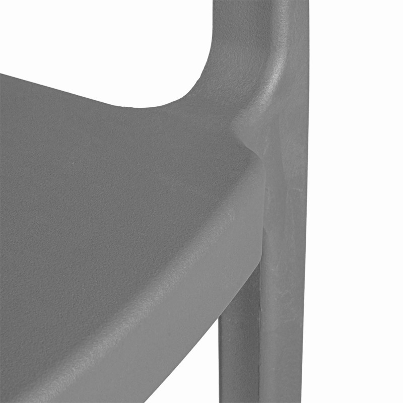 Vrtni stol SUPRA-TEK oval SIV PP, 51 x 49 x 73 cm (4 kosi) mize-in-stoli/270.57-IMG-03