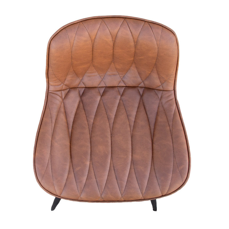 Barski stol z naslonom SUPRA-TEK ČRNO/RJAV PP oblazinjen, 47 x 48 x 90 cm (2 kosa) mize-in-stoli/278.90-IMG-03