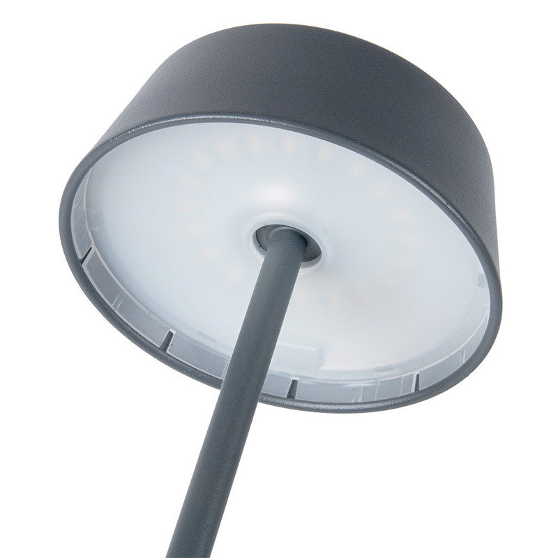 Namizna svetilka brezžična LED + dimmer 3 st. 11 x 32 cm siva/kov namizne-lucke/266.14-IMG-02