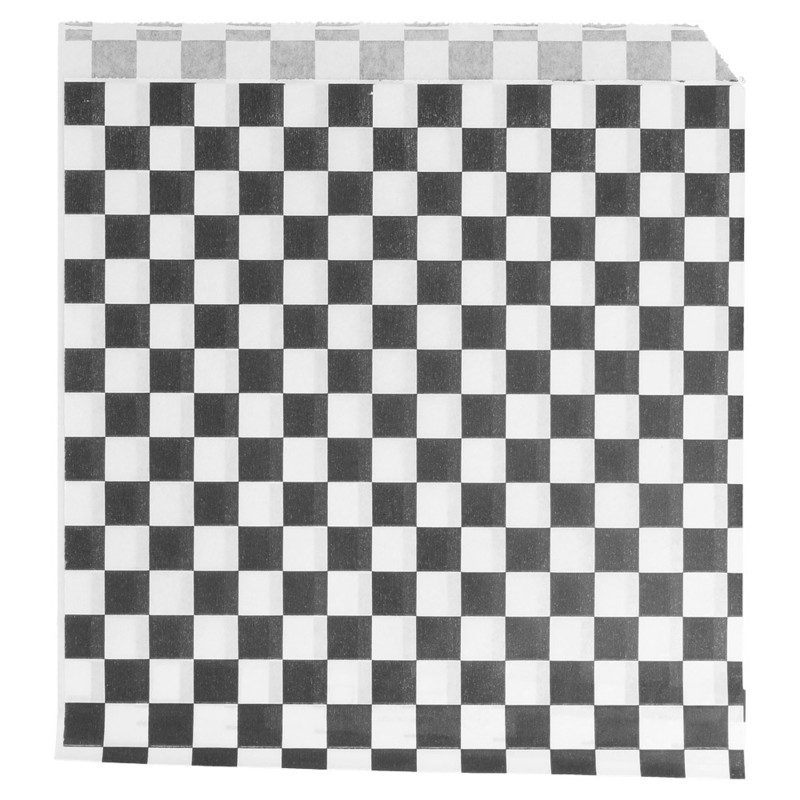 Vrečka burger ČRNI FITIPALDI 16 x 16,5 cm (500/1) 