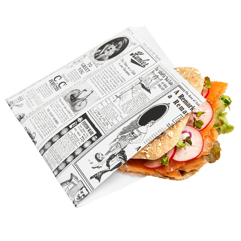 Vrečka burger ČASOPIS 17 x 18 cm (500/1)