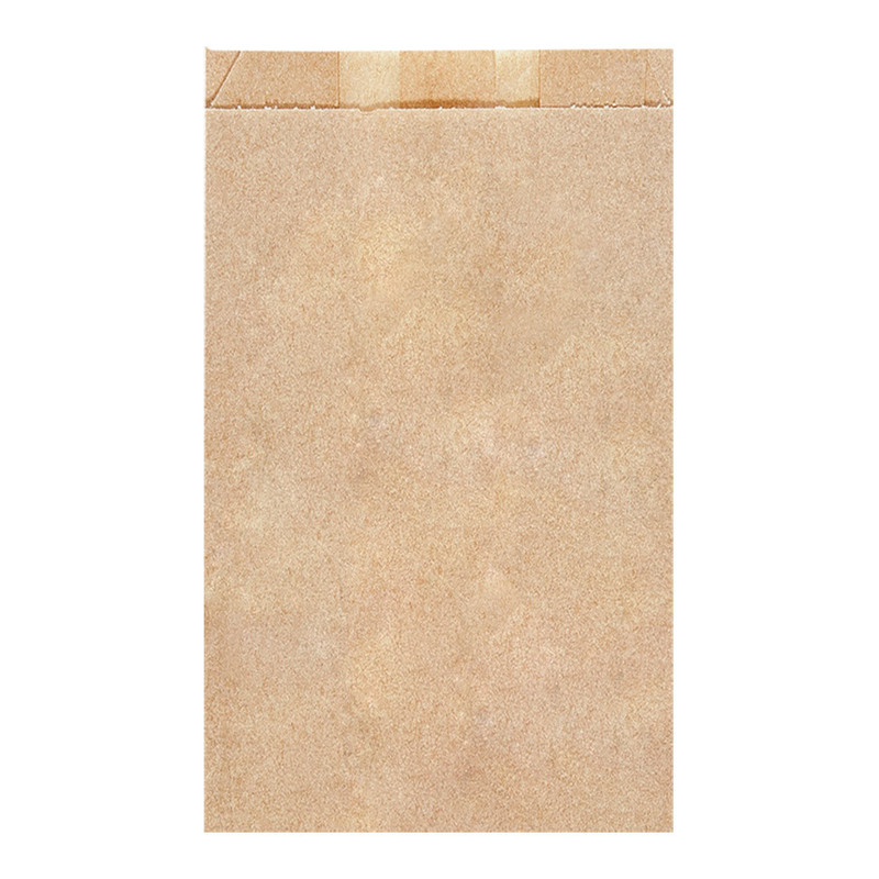 Vrečka za rogljiček kraft NATUR (14 + 7 x 22 cm) (500/1)