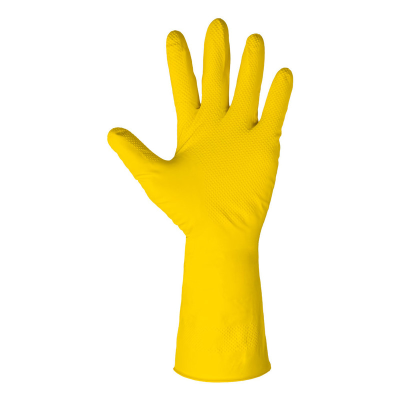 Rokavice gumi EASYCHEM RUMENE Medium (2/1) rokavice-in-zascitna-oprema/HE250-005