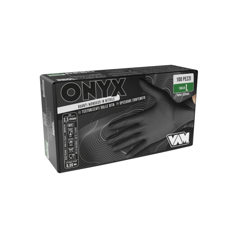 Rokavice nitril brez pudra ČRNE Medium, Onyx (100/1) rokavice-in-zascitna-oprema/ONYX--Videocamera_1